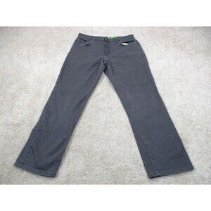 Best Made Co Jeans Mens 32 Gray Straight Denim Cotton Stretch Mid Rise 32x29 *